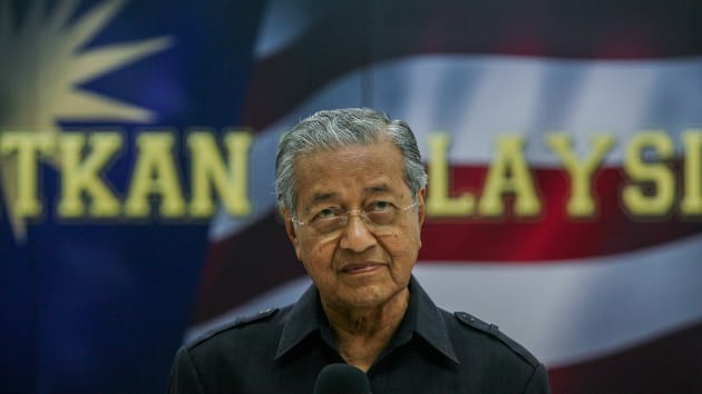 Mahathir Mohamad, 94, is a veteran politician who has been Malaysia’s prime minister twice. Mohd Samsul Mohd Said l Getty Images