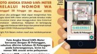 Berlakukan Physical Distancing, Bright PLN Batam Tiadakan Proses Baca Meteran Listrik