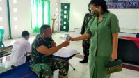 Kodim 0213/Nias Donor Darah, HUT Ke 70 Kodam I/BB