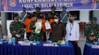 Tim F1QR Lanal Tanjung Balai Karimun Gagalkan Penyelundupan Narkoba Seberat 2 Kg