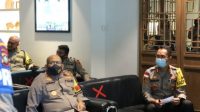 Polres Bintan Gelar Simulasi Pengamanan Penerapan New Normal di Tempat Wisata Lagoi Bintan