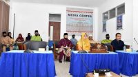 Wabup Natuna Gelar Video Conference Persiapan Pilkada Bersama Menkopolhukam, Mendagri