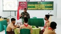 Meriahkan Hari Lahir Pancasila, 18 Anggota Saka Wira Kartika Kodim 0315/Bintan Gelar Kegiatan di Makodim