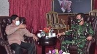 Danlantamal IV Kunjungi Plt Gubernur Provinsi Kepri
