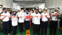 Sekda Provinsi Kepri Resmikan Pelayaran Perdana Roro KMP Bahtera Nusantara 01