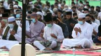 Patuhi Protokol Kesehatan, Ribuan Jemaah Salat Iduladha di Engkuputri