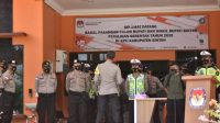 Polres Bintan Siap Amankan Pendaftaran Paslon Bupati dan Wakil Bupati di Kantor KPU Bintan