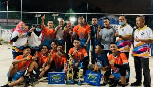Tim Voli Putra BP Batam Sabet Gelar Juara di Turnamen Voli Gubernur Cup