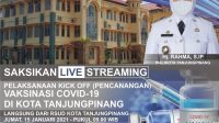 Besok Wali Kota Tanjungpinang Divaksinasi, Disiarkan Secara Live Streaming