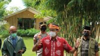Kapolres Bintan turun langsung dalam pengamanan kunjungan Mentri pariwisata dan ekonomi kreatif ke wilayah Lagoi dan wisata Desa Ekang