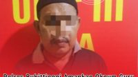 Cabuli Muridnya, Oknum Guru SD di Agam Ditangkap Polisi