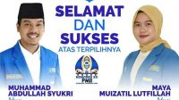 Muhammad Abdullah Syukri dan Maya Muizatul Lutfillah Nahkodai PB PMII Masa Khidmat 2021 – 2023