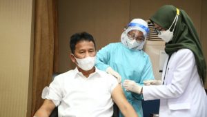 Kepala BP Batam Laksanakan Vaksinasi Tahap Kedua Covid-19