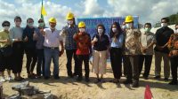Bupati Bangka Letakkan Batu Pertama Pembangunan Cold Storage PT BPM