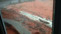 Tanjungpinang Dilanda Hujan Lebat, Pagar SDN 017 Tanjungpinang Timur Ambruk