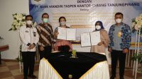 Beri Kemudahan PNS Purnabakti, Pemko Teken MoU dengan PT Bank Mandiri Taspen