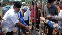 Pembangunan Pondok Pesantren Syam Zalilul Akbar, Wakil Bupati Asahan Meletakkan Batu Pertama