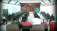 Prajurit Kodim 1803/Fakfak Ikuti Sosialisasi Pengenalan Jenis Vaksin Terbaru Astrazenesa