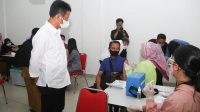 Vaksinasi Terus Jalan, Rudi : Masyarakat Jangan Khawatir Vaksin Habis