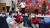 Tinjau Sejumlah Lokasi Vaksinasi, Rudi Semangati Masyarakat dan Petugas