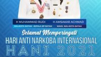 Rudi-Amsakar Ucapkan Selamat HANI 2021, Bangun Kolektivitas Selamatkan Generasi dan Bangsa Dari Bahaya Narkoba