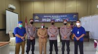 Polres Bangka Barat Sambut HUT Bhayangkara dengan Vaksinasi Massal