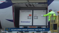10 Million Sinovac COVID-19 Vaccine Bulks Arrive in Indonesia