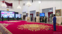 President Jokowi Bestows Meritorious Service Medal to Three Police Personnel