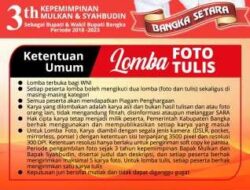 Media Award 3th Kepemimpinan Mulkan-Syahbudin Tinggal Seminggu Lagi, Panitia Sebut Peserta Kategori Jurnalis Masih Sedikit