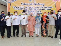 Wakil Gubernur Sambut Kedatangan Kontingen Kepri Pada PON XX di Papua