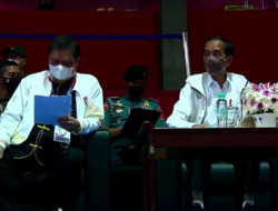 Presiden Jokowi Tinjau Arena Wushu PON XX Papua