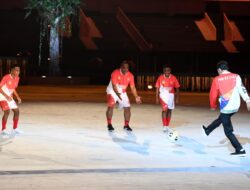 Aksi Presiden Main Bola Warnai Pembukaan PON XX Papua