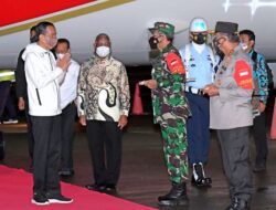 Akhiri Kunjungan Kerja di Merauke, Presiden Menuju Sorong