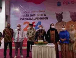 Malam Ramah Tamah HUT Kota Pangkalpinang Ke 264, Molen : Tahun Ini Sangat Berbeda Dengan Sebelumnya