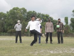 Resmikan Renovasi Stadion Hang Lekir, Rudi Ajak Masyarakat Belakangpadang Rutin Berolahraga