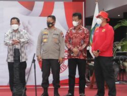 Vaksinasi Booster di Batam Dimulai, Rudi Tinjau Langsung Bersama Mendagri dan Wamenhan