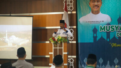 Hadiri Musda DMI Karimun, Rudi Paparkan Pentingnya Korelasi Syiar Agama dan Upaya Peningkatan Ekonomi Daerah