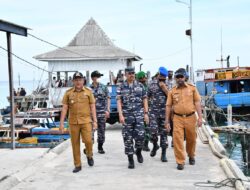 Danlanal Ranai Kunjungi Midai, Ini Agendanya