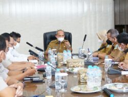 Wali Kota Pangkalpinang Bersama BPN Bangka Belitung Bahas Pembangunan Masjid Agung Kubah Timah