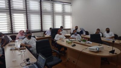 Pemkot Pangkalpinang Ikuti Rapat Evaluasi Bersama KPK RI
