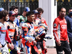 Bertemu Pembalap MotoGP, Presiden: Sirkuit Mandalika Tidak Kalah Dengan Negara Lain