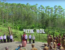 President Jokowi Leads Kendi Nusantara Ritual at New Capital’s Ground Zero