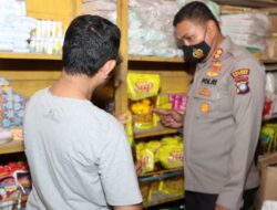 Jelang Ramadhan 1443 H, Kapolres Natuna Sambangi Pasar Tradisional Ranai,