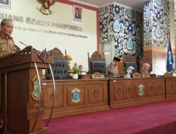 Wakil Wali Kota Pangkalpinang Hadiri Rapat Paripurna Ke-17 Masa Persidangan II DPRD Kota Pangkalpinang