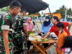 Lanud RSA,  Gelar Bazar Murah Ramadhan Bagi Prajurit dan Keluarga Besar TNI AU