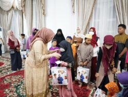 “Senyum Ramadhan” Rumah Dinas Wali Kota Dimeriahkan Anak-anak Yatim Kota Pangkalpinang