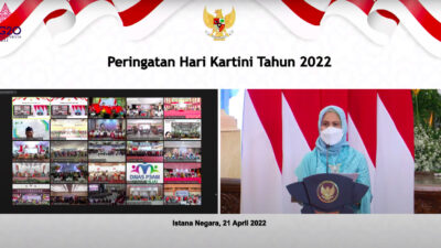 First Lady Iriana: Kartini Day, a Momentum for Indonesian Women to Rise Against Pandemic
