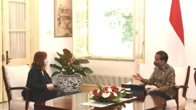 President Jokowi Meets President of Monash University, Indonesia
