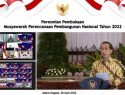 President Jokowi Inaugurates 2022 National Development Planning Conference