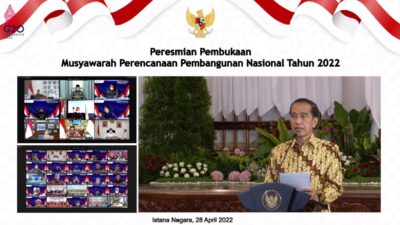President Jokowi Inaugurates 2022 National Development Planning Conference
